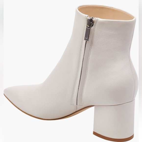 Marc Fischer LTD Jarli Bootie Ivory Leather Size 7 - Picture 3 of 7